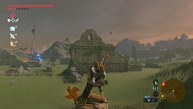 A Korok in Breath of the Wild