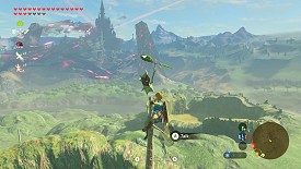 A Korok in Breath of the Wild