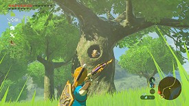 A Korok in Breath of the Wild