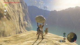 A Korok in Breath of the Wild