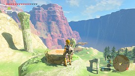 A Korok in Breath of the Wild