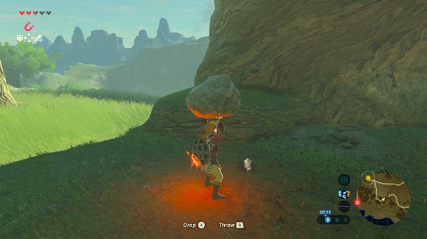 silver rupee on the ground Breath of the Wild