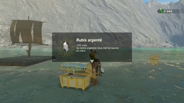 100 rubis à Lanelle Breath of the Wild