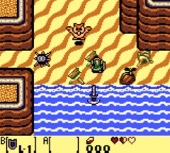 Zelda: Link's Awakening - Mysterious Forest's Tail Key location