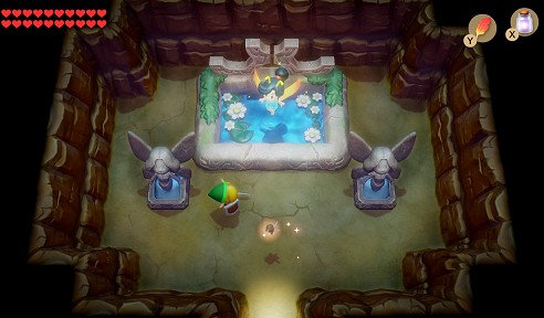 fairy springs in Link's Awakening