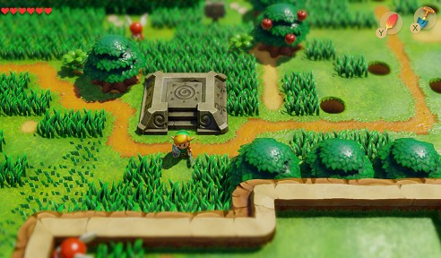 warp holes in Link's Awakening