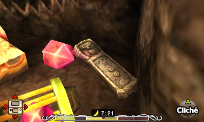 a stone Wiimote in majora's mask