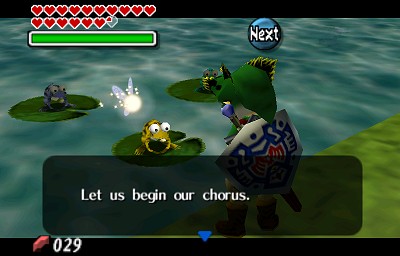 Here is the famous choir!