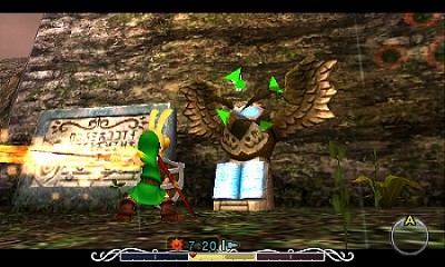 owl statue in Southern Swamp