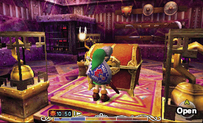 100 rupees are hidden in the Pirates' Fortress