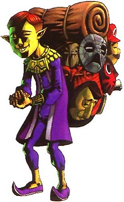 Mask salesman