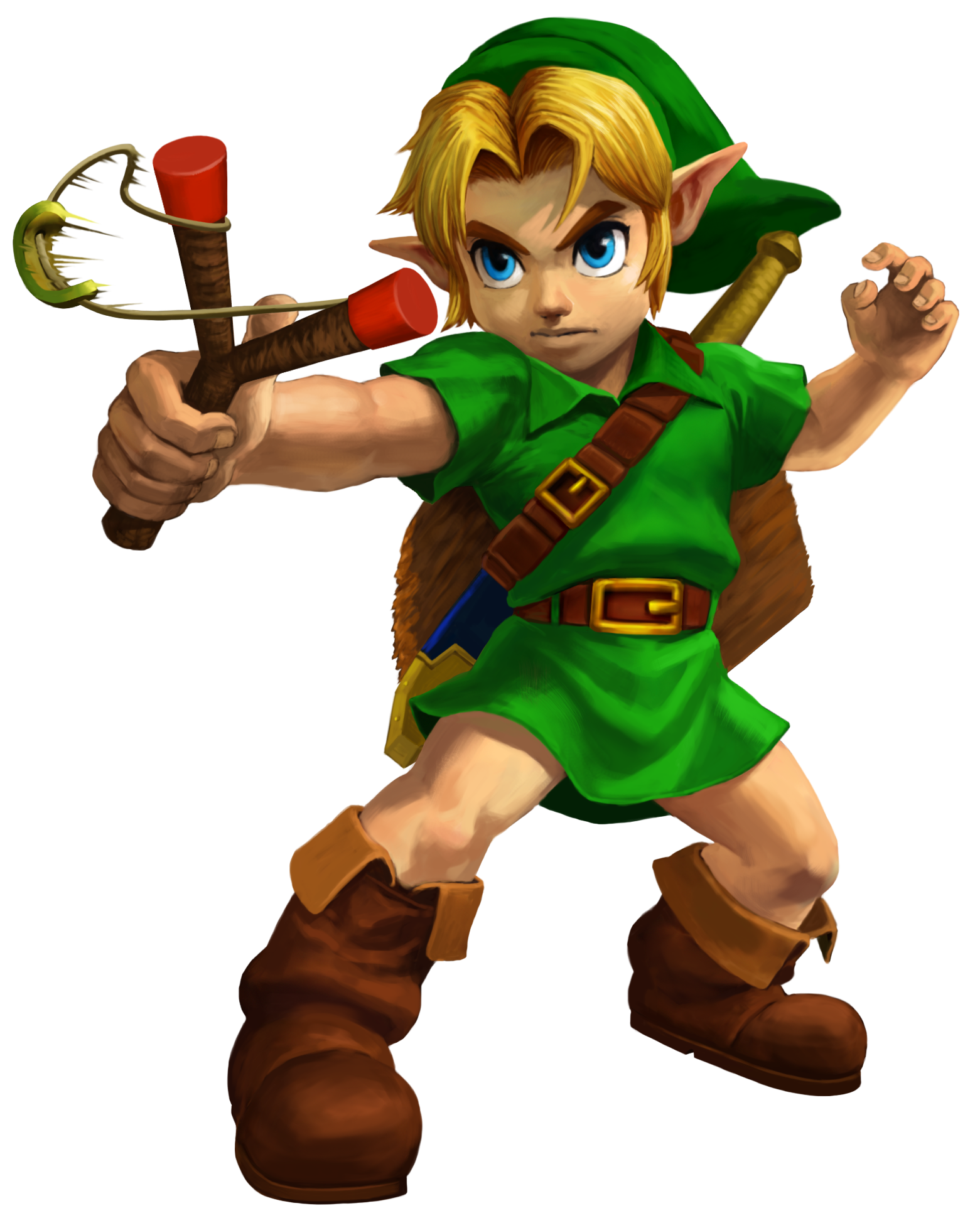 Nintendo 64 - The Legend of Zelda: Ocarina of Time - Link (Adult, Low Poly) - The Models Resource
