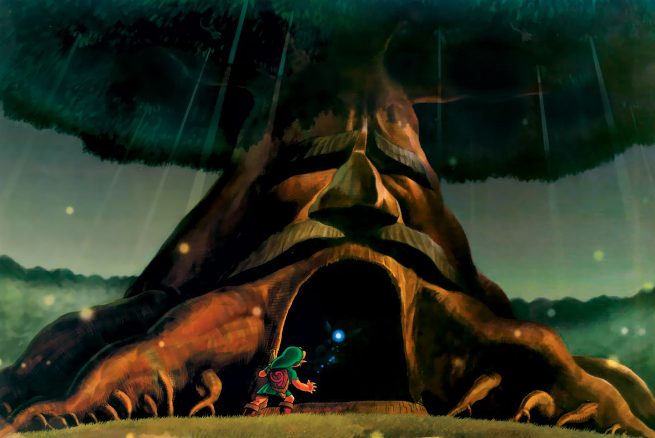 Ocarina of Time official arts - Zelda's Palace