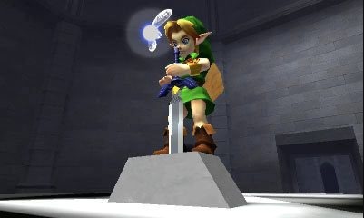 Scene from Ocarina of Time