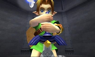 Scene from Ocarina of Time