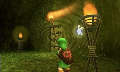 Scene from Ocarina of Time