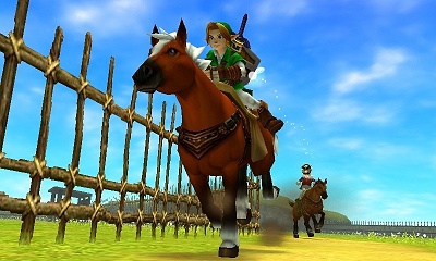 Scene from Ocarina of Time