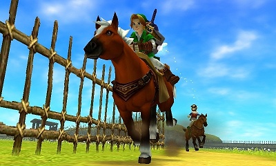 Scene from Ocarina of Time