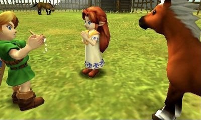 Scene from Ocarina of Time