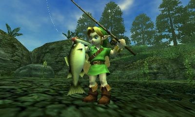 Scene from Ocarina of Time