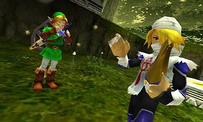 Scene from Ocarina of Time