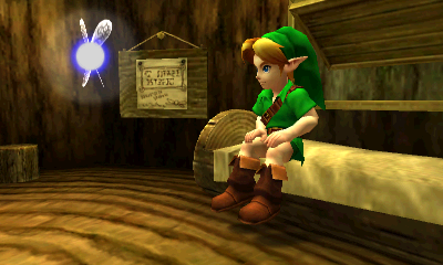 Scene from Ocarina of Time