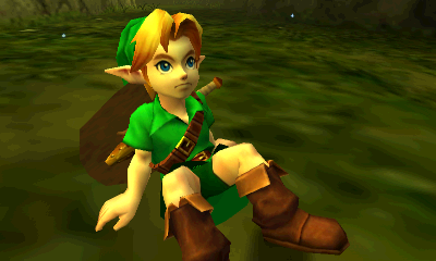 Scene from Ocarina of Time