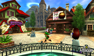 Scene from Ocarina of Time