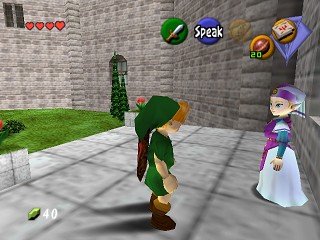 Ocarina of Time walkthrough - Castle Town Market and Hyrule Castle