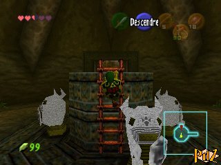 Ocarina of Time walkthrough - Dodongo's Cavern - Zelda's Palace