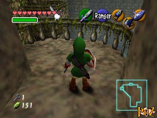 Ocarina of Time walkthrough - Forest Temple - Zelda's Palace