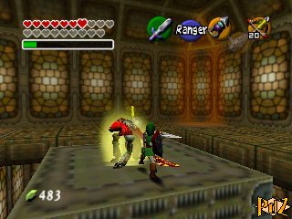 Ocarina of Time walkthrough - Ganon's Tower - Zelda's Palace