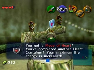 heart piece Lost Woods