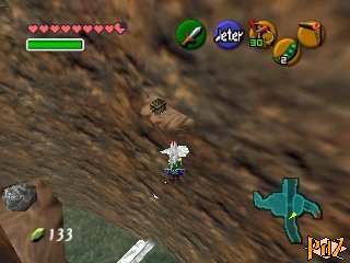 heart piece Gerudo Valley
