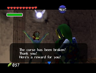 heart piece Kakariko Village