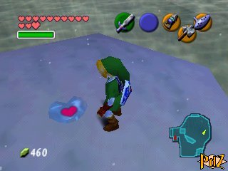 heart piece Zora's Fountain