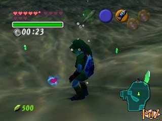 heart piece Zora's Fountain