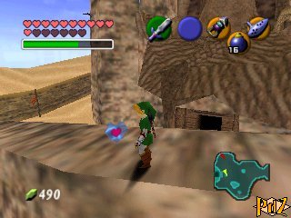 heart piece Desert Colossus