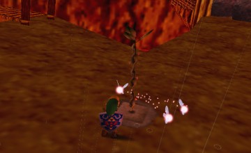 it's raining small fairies Ocarina of Time