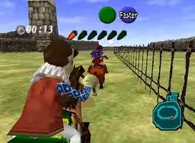 Playing Epona's Song from The Legend of Zelda: Ocarina of Time
