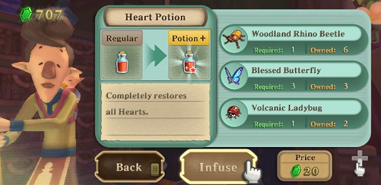 Potion Shop of the Bazaar in Skyloft