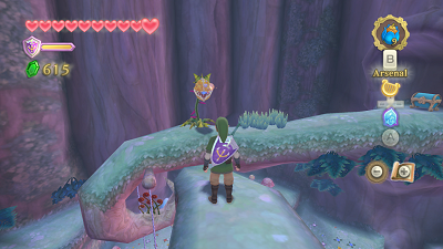 A well hidden chest in Skyward Sword