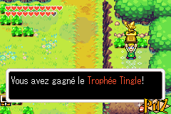 Tingle Trophy in The Minish Cap