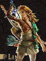 Link with prehistoric style in Tears of the Kingdom