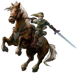 Link and Epona Twilight Princess