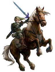 Link and Epona Twilight Princess