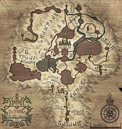 map of Hyrule
