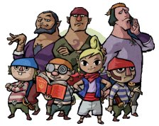 Pirates (and Tetra) The Wind Waker