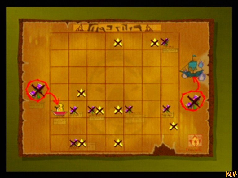 Wind Waker Sea Hearts Chart