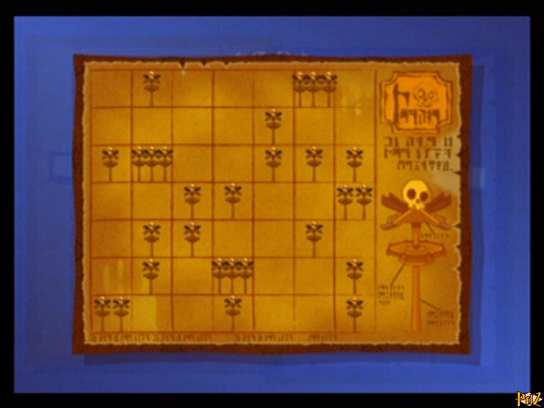 Zelda Wind Waker Ghost Ship Chart